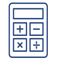 Low up-front costs calculator graphic